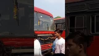 MSRTC Bus Entering Lonavla ST Bus Stand TalMawal DistPune महाराष्ट्र राज्य मार्ग परीवहन महामंडळ [upl. by Airb]