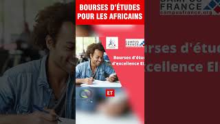 Top 5 des bourses détudes pour les Africains [upl. by Ecidna]