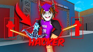 Using HACKS To BEAT PLAYERS in MM2 😂 Murder Mystery 2 Funny Moments [upl. by Lainahtan150]