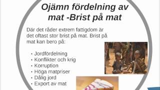 Orsaker till fattigdom Sammanfattat [upl. by Behre47]