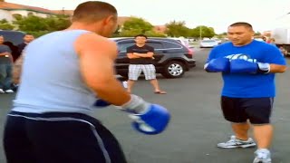 The best neighborhood boxing match youll ever see Better than MayweatherPacquiao [upl. by Wilbur]