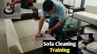 Sofa Cleaning Ki Training Sofa Set Deep Cleaning Training Include❓ Laundry [upl. by Kotick]