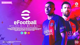 eFootball 2024 PPSSPP Official V1 Update Kits amp Transfers 600MB Best Graphics HD [upl. by Yesmar]