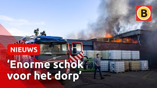 Vrees voor drie doden bij brand in Werkendam  Omroep Brabant [upl. by Greyso255]