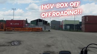 HGV Box Off  Off Roading truck hgv trucker truckdriver hgvdriver vlog vlogs vlogger [upl. by Holms]