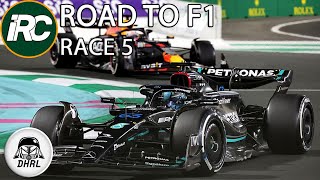 iRC Road To F1 Race 5  F1 Mercedes W13 [upl. by Aihsia433]