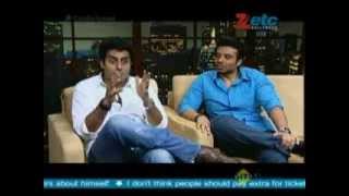 Abhishek Bachchan amp Uday Chopra with Komal Nahta [upl. by Atteynad]