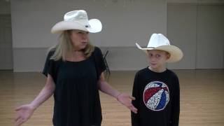 Kountry Kids and Do It In Line Dancers teach Cupid Shuffle [upl. by Acinoreb]