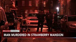 Unidentified man found shot to death in Philadelphias Strawberry Mansion [upl. by Uticas168]