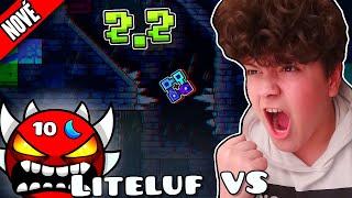 LITELUF vs TERMINAL HEAVEN 22 Extreme Platform level GD [upl. by Landahl]