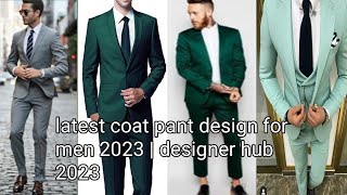 Latest Coat Pant Design For Men 2023  Designer Hu 2023 [upl. by Aisan981]