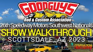 Show Walkthrough  Goodguys 26th Speedway Motors Southwest Nationals [upl. by Reham]