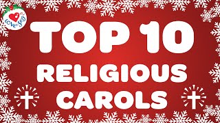 Top 10 Religious Christmas Carols 🌟 Merry Christmas Worship Songs 🕯️ Merry Christmas [upl. by Alleinad]