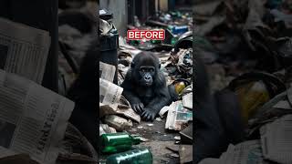 Animal Evolution Surprising Before and After Images animals before after shorts video [upl. by Adlev281]