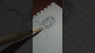 drawing with my nondominant hand art drawing sketch sketching inspiration draw recommended [upl. by Sello]