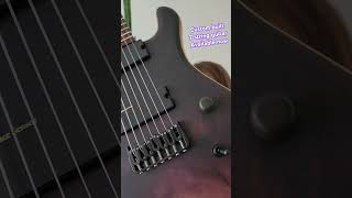 Newly Finished Custom 7 String Guitar with Black Cherry Fade 7stringguitar customguitar [upl. by Holli636]