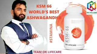 KSM 66 Ashwagandha benefits Dosage  Hindi  Akhilesh sir  OK Lifecare [upl. by Marcellina]