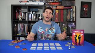 Codenames How to Play amp Review  Lets Play with Josh Saleh [upl. by Smitty]