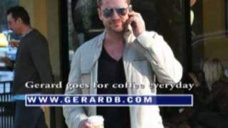 Gerard Butler Loves Coffee from Brazil 2010 [upl. by Jacinda]