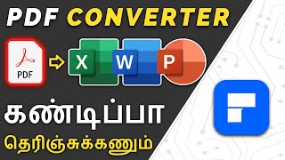 Tips on How To Convert PDF To WORD EXCEL and POWERPOINT effortlessly [upl. by Tnert]