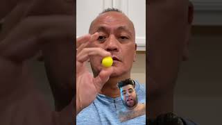 👂 ASMR AMERICA’S ORIGINAL DUBBLE BUBBLE GUM BALL EXTRA SOUR LEMON FLAVOR AND EATING SOUNDS 👂 l [upl. by Selrhc29]