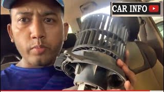 How to clean and remove XUV5OO Blower motor 🚙 [upl. by Fabrianna]