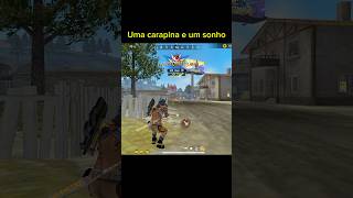 Carapina em dia freefire garenafreefire carapina 1v4 [upl. by Ahsitniuq]