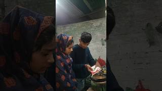 Bhai ne bnaya gajar ka halwa😋Day114 minivlog vlog trending [upl. by Sadick]