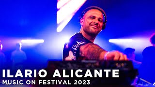 ILARIO ALICANTE at MUSIC ON FESTIVAL 2023 • AMSTERDAM [upl. by Hannad935]