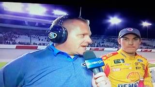 Joey Logano Richmond Post Race Interview 9917 [upl. by Gujral62]