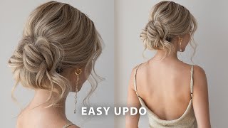 Easier Than It Looks Updo ❤️✨ Wedding Hairstyle Wedding Guest Prom [upl. by Casady]