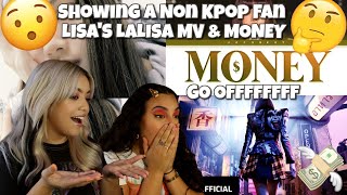 NON KPOP FAN REACTS TO LISAS LALISA MV amp MONEY [upl. by Sueahccaz]