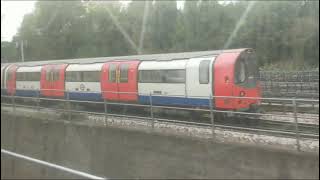 London Underground journey from Baker Street to Uxbridge on the Metropolitan line [upl. by Pruter]