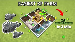 The Easiest Silverfish XP Farm Design for Minecraft 121 [upl. by Lirva]