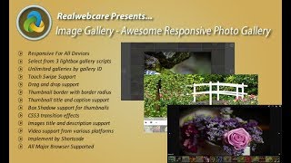 Image Gallery  Awesome Responsive Photo Gallery [upl. by Biles]