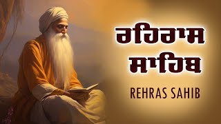 Evening Path Rehras Sahib \ ਰਹਿਰਾਸ ਸਾਹਿਬ ਪਾਠ \ Rehras Sahib Path Full \ Rehras Sahib rehrassahib [upl. by Enrak]