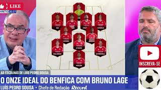 O onze ideal do Benfica de Bruno Lages [upl. by Ion]