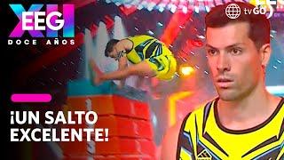 EEG 12 años El increíble salto de Patricio Parodi HOY [upl. by Sokem]