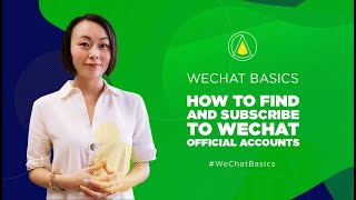 How to Find and Subscribe to WeChat Official Accounts [upl. by Ragde]