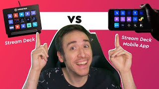 Elgato Stream Deck vs the Stream Deck Mobile App  Review  Comparison [upl. by Rosalie]