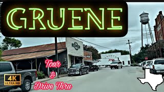 4K Gruene Historic District  New Braunfels TX [upl. by Inan]