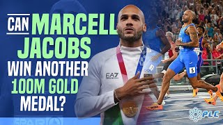 Can Marcell Jacobs Repeat As 100m Olympic Champion olympics marcelljacobs [upl. by Daj289]