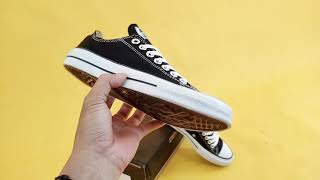 CONVERSE ALL STAR LOW BLACK WHITE [upl. by Rikahs614]