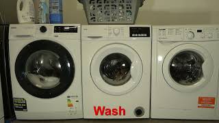 Wash Race  Zanussi Flexitime vs Logik vs Indesit Mytime  30 Minute wash [upl. by Gans35]