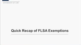 A Review of the DOLs Proposed Changes to the FLSA and the Potential Impact on the Staffing Industry [upl. by Pebrook]