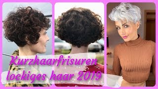 Die fetzige 20 Ideen zu kurzhaarfrisuren lockiges haar damen 2019 [upl. by Atil558]