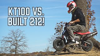 2 Stroke vs 4 Stroke Mini Bikes Race  Thrash [upl. by Fidelity]