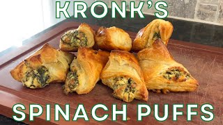 Kronk’s Spinach Puffs  Cooking Disney [upl. by Ailati]