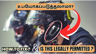 How to fix a helmet intercom in helmet Are Motorcycle Helmet Intercoms Legal [upl. by Drobman]