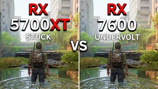 RX 5700 XT vs RX 7600 Undervolt  Test In 10 Games at 1080p  2023 [upl. by Brear]